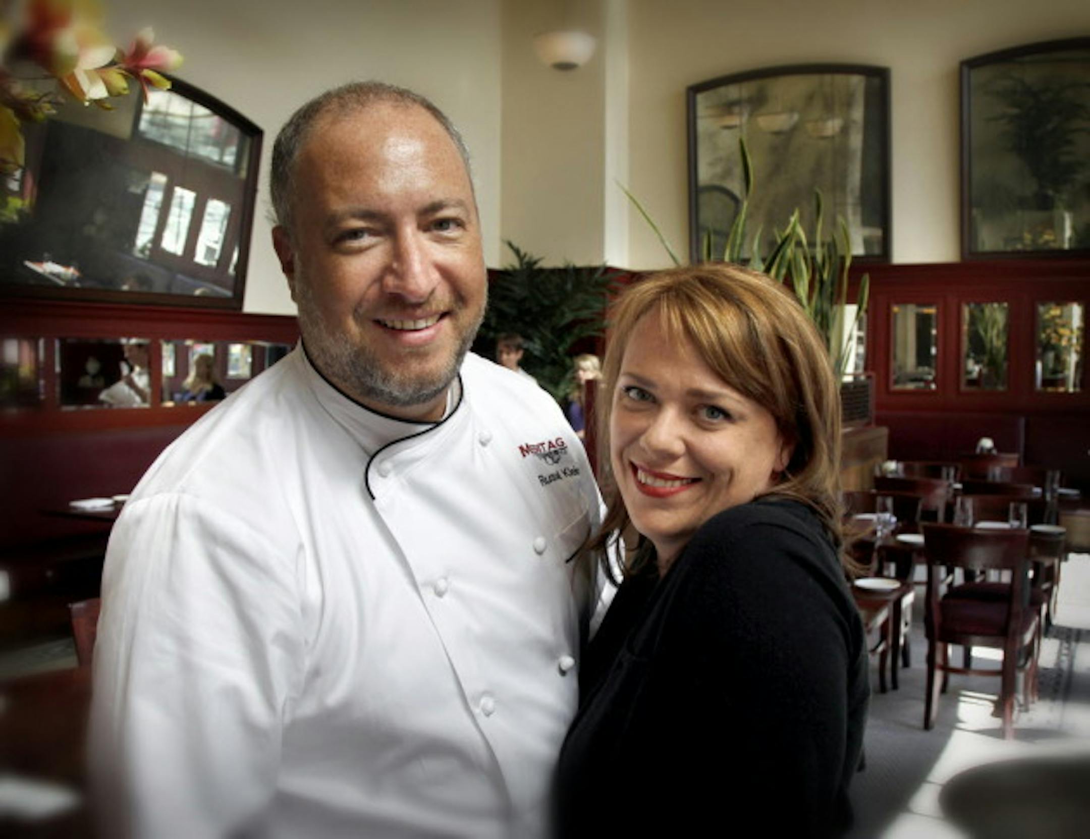 Russell and Desta Klein, in the dining room at Meritage. Star Tribune file photo.