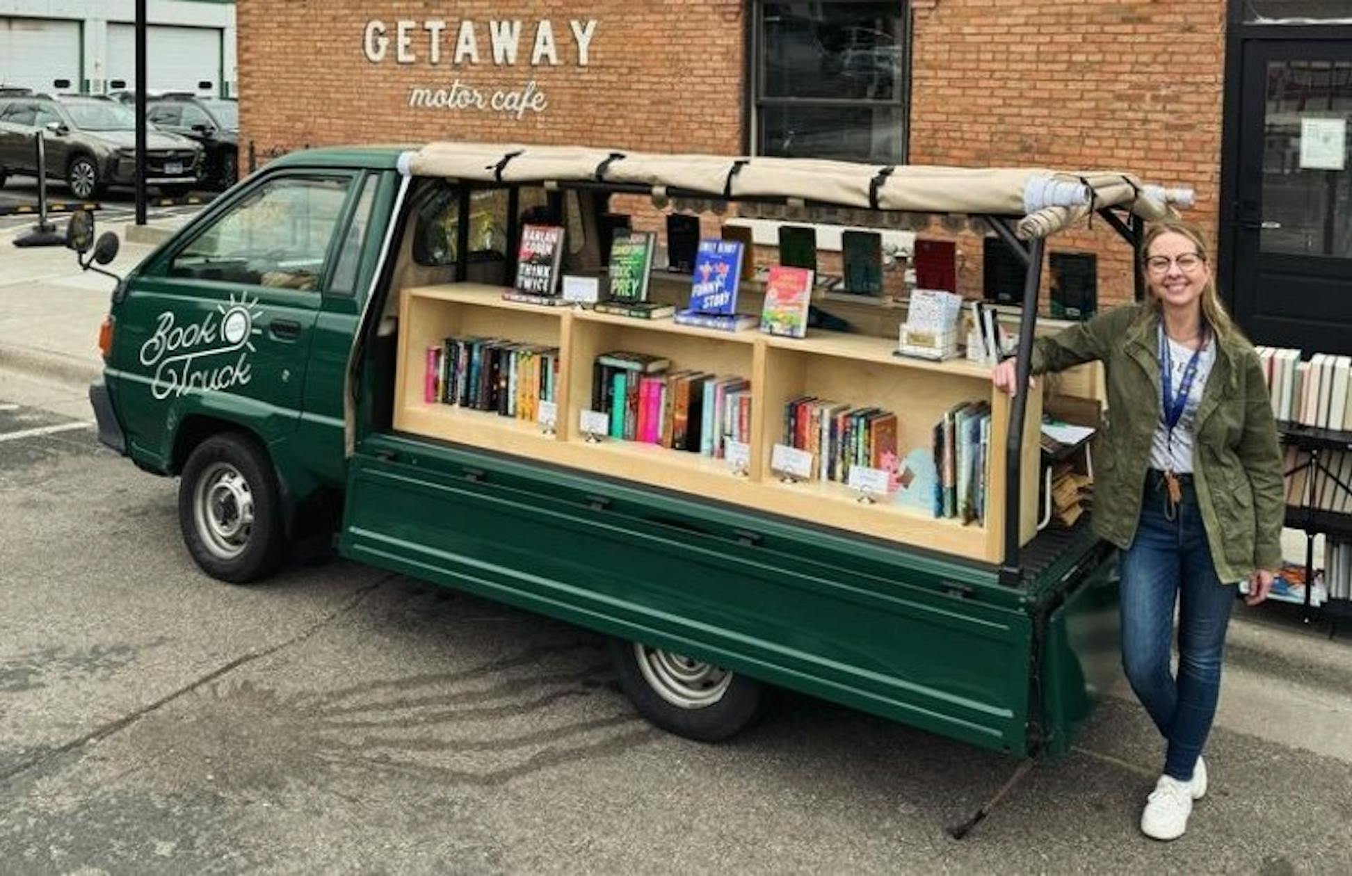 Is it a truck? A bookshop? How about both? The Little Charity Book Truck sells throughout the Twin Cities. – Star Tribune