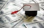 Private student loans represent about 8% of total education debt.
