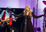 Stevie Nicks performs with Fleetwood Mac at Xcel Energy Center in St. Paul January 16, 2015. (Courtney Perry/Special to the Star Tribune)