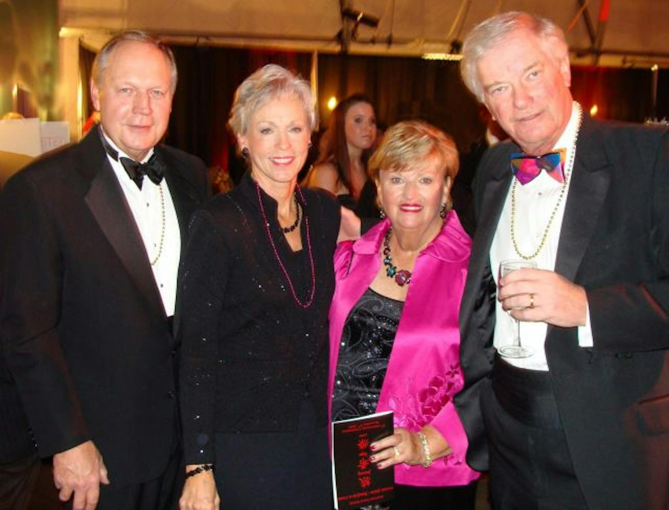 Gary and Kathy Sirek and Bill and Carol Queenan, honorary chairs.