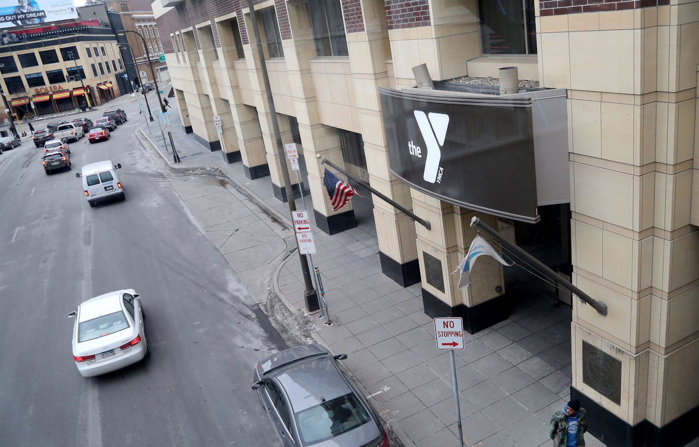 The YMCA on 9th S. downtown is considering a move from current location to one on Nicollet Mall and was seen Friday, 17, 2016, in Minneapolis, MN.](DAVID JOLES/STARTRIBUNE)djoles@startribune.com The YMCA on 9th S. downtown is considering a move from current location to one on Nicollet Mall.