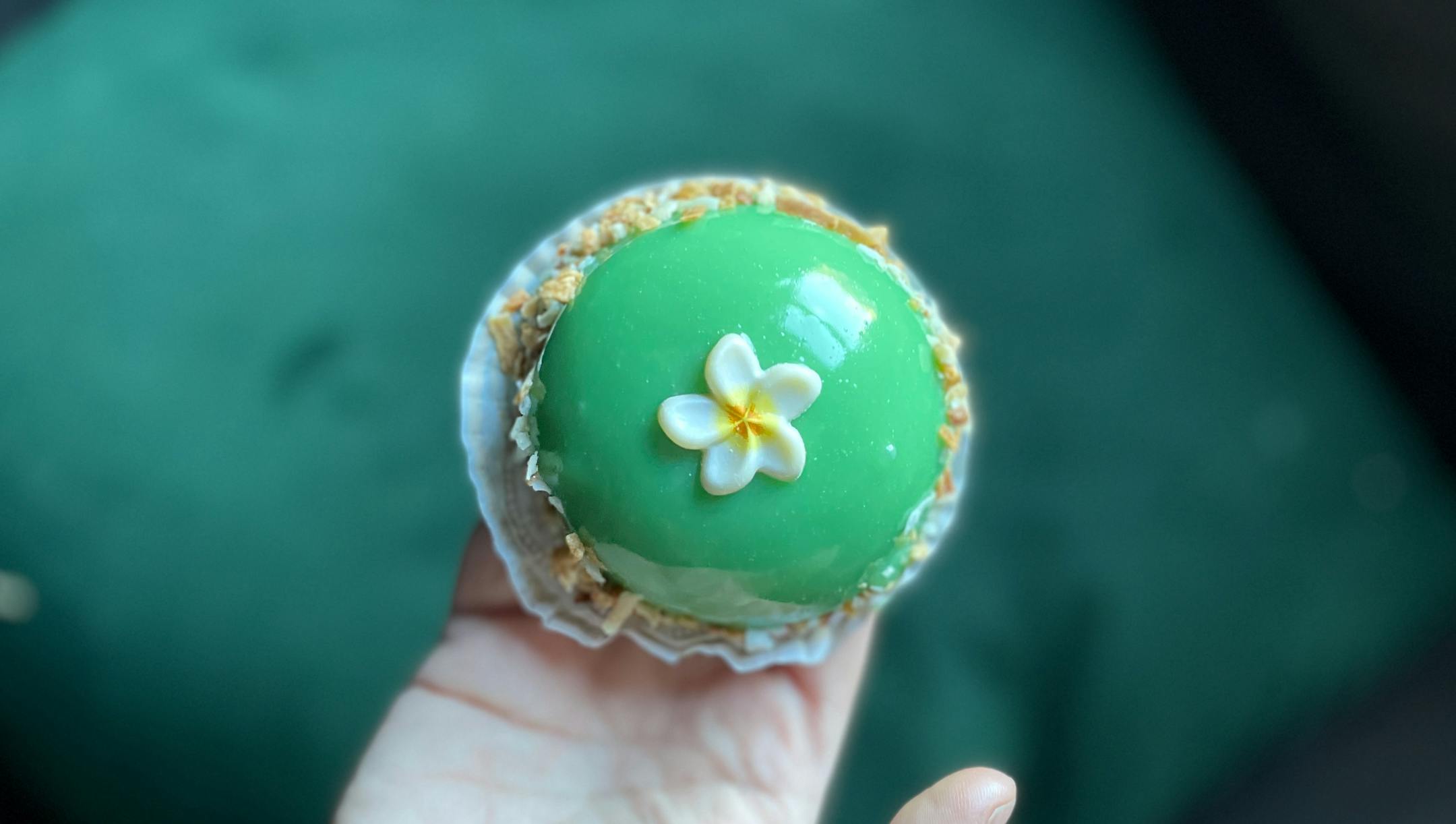 Matcha tea cake from La Delicious Bread.