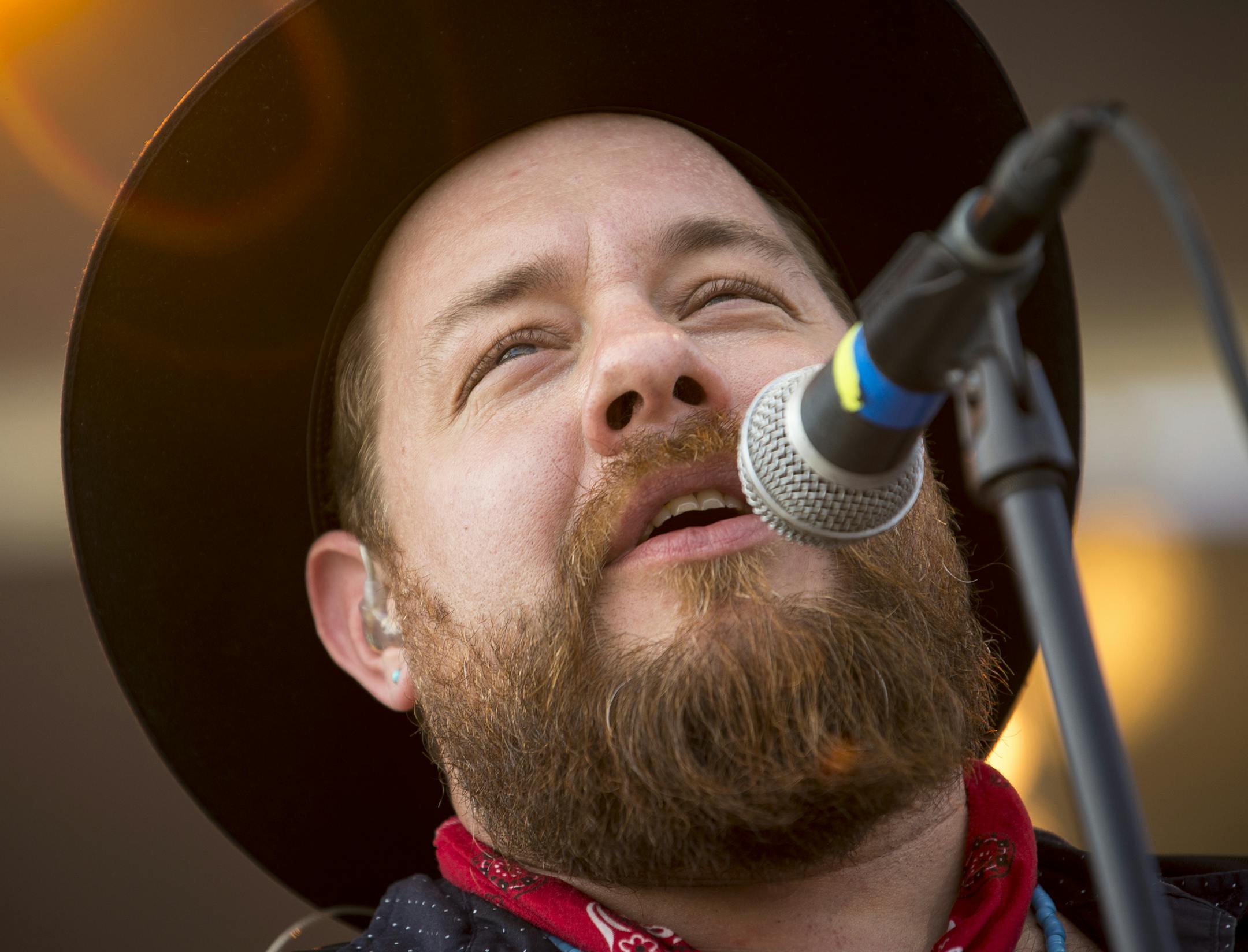 Nathaniel Rateliff performed with the Nigh Sweats Saturday at Rock the Garden. ] (AARON LAVINSKY/STAR TRIBUNE) aaron.lavinsky@startribune.com Rock The Garden was held at Boom Island Park on Saturday, June 18, 2016 in Minneapolis, Minn. Acts included Grrrl Prty, Nathaniel Rateliff & Night Sweats, Hippo Campus, Chance the Rapper and the Flaming Lips.