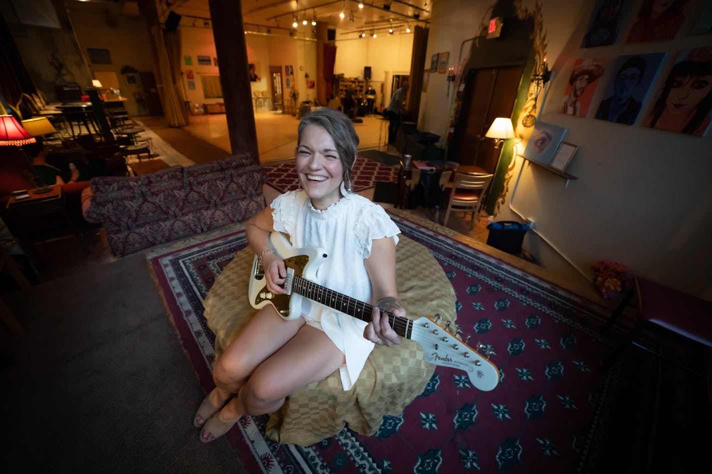 Joyann Parker performed for a dance party at Four Seasons Dance Studio Friday, Sept. 1, 2023 Minneapolis, Minn. ] GLEN STUBBE • glen.stubbe@startribune.com