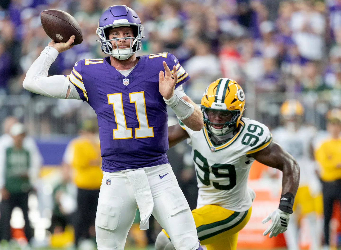 Minnesota Vikings vs. Packers: How Carson Wentz sparked comeback win