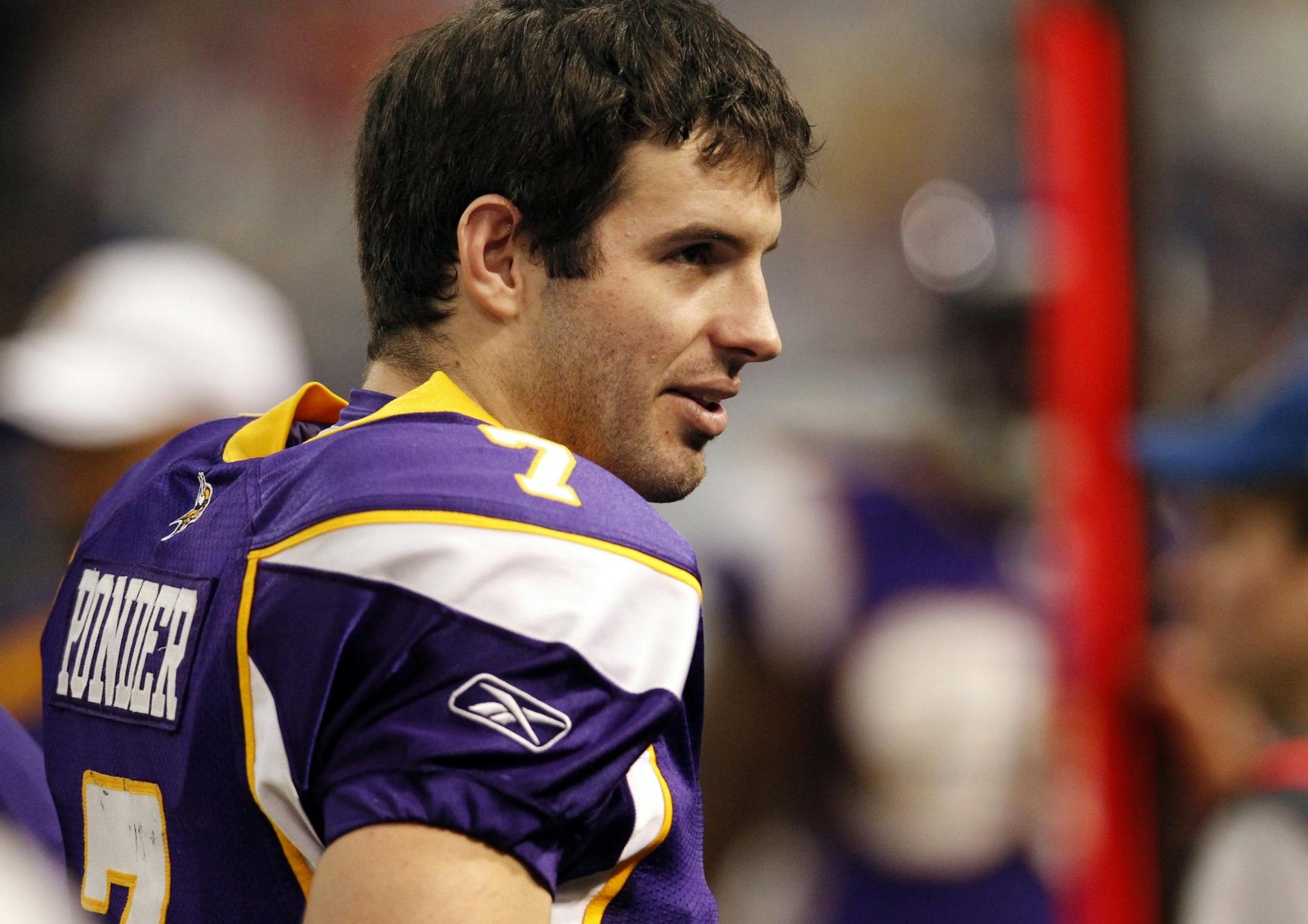 Vikings quarterback Christian Ponder