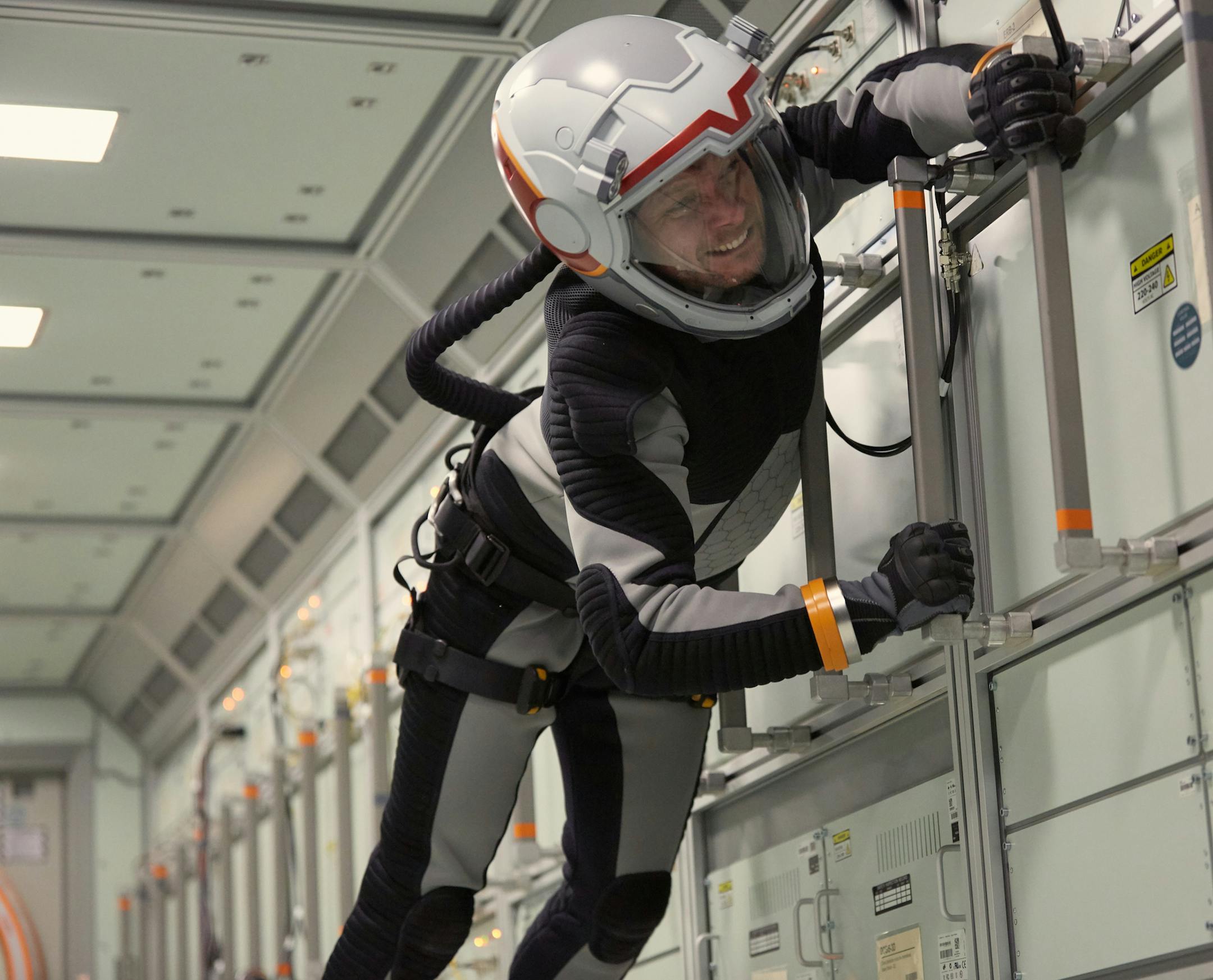 BUDAPEST - Production of the scripted portion of MARS. (photo credit: National Geographic Channels/Robert Viglasky)