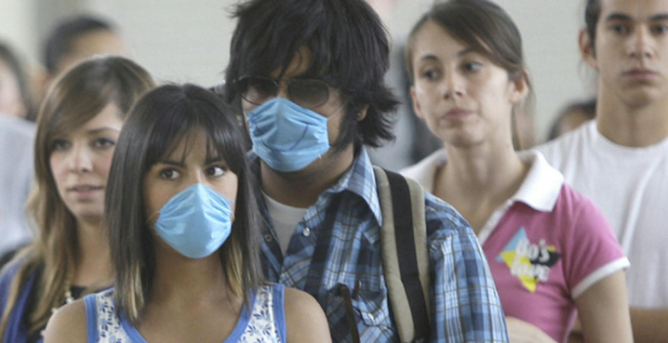 Waiting to clear U.S. Customs