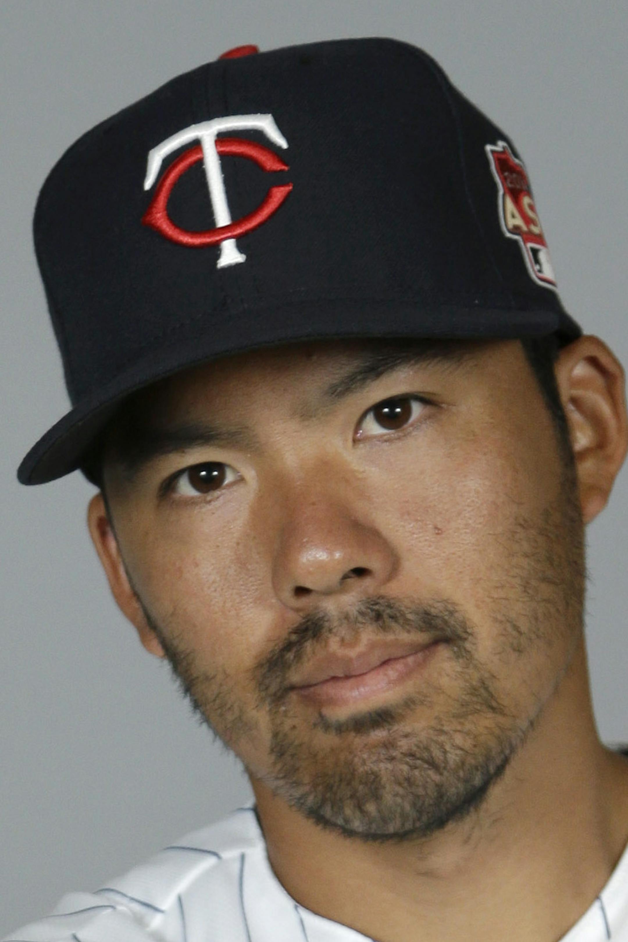 This is a 2014 photo of catcher Kurt Suzuki of the Minnesota Twins baseball team. This image reflects the Twins active roster as of Tuesday, Feb. 25, 2014 when this image was taken. (AP Photo/Steven Senne)