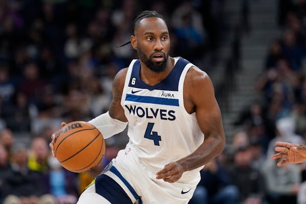 Timberwolves guard Jaylen Nowell is averaging a career high 14.5 points off the bench this season. 