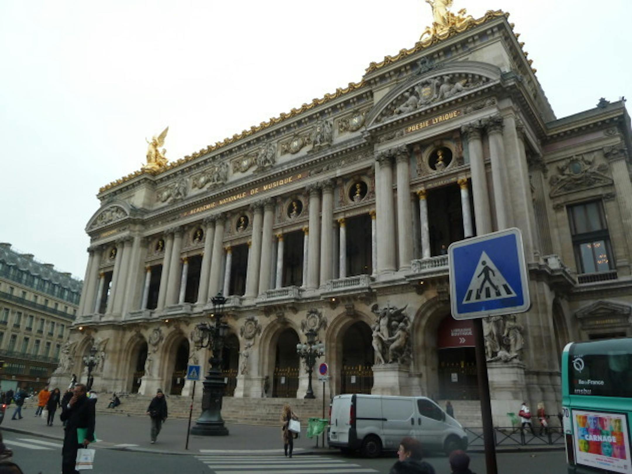 The Royal Opera House- the steps are fabulous for people-watching!