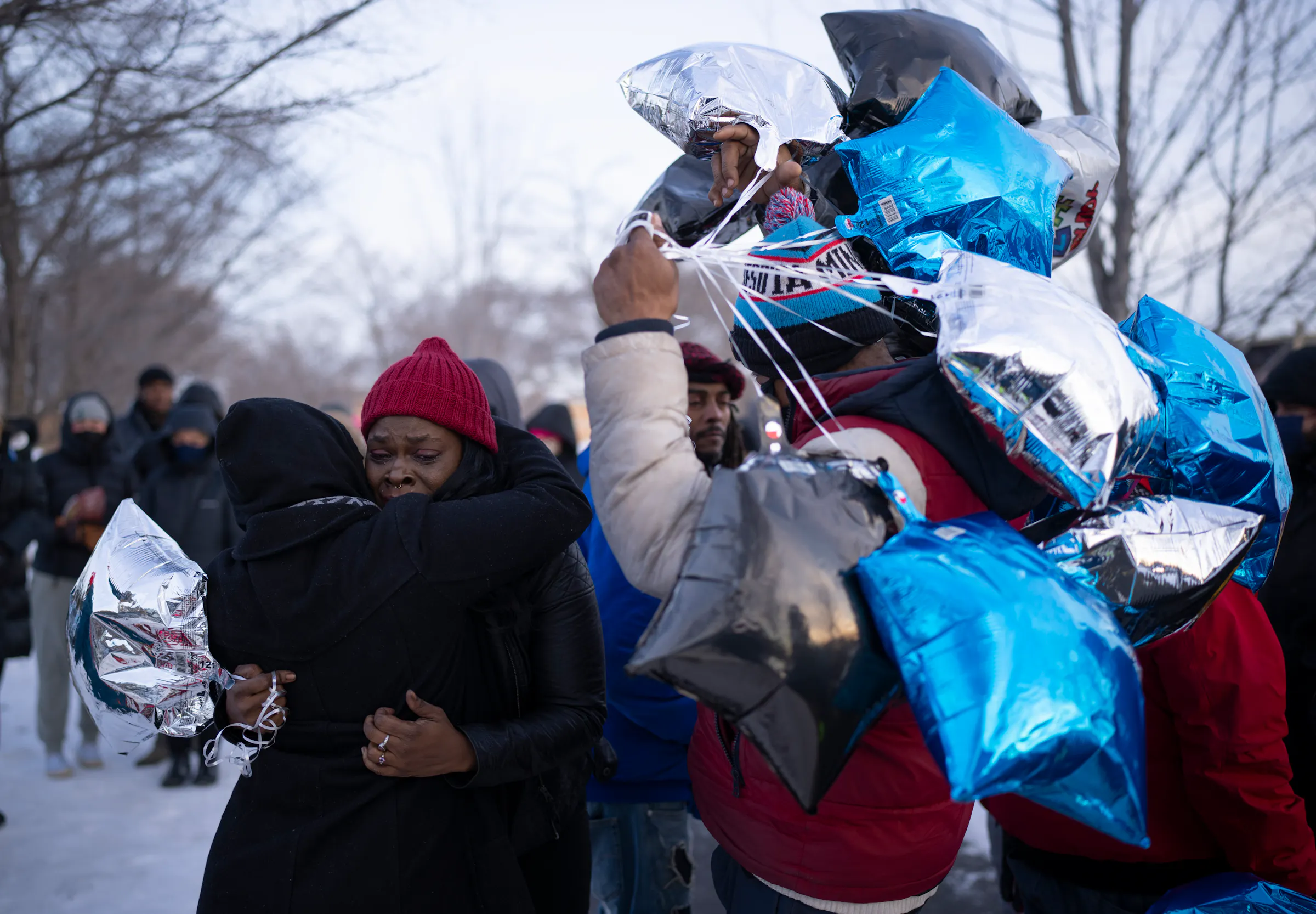 Family mourns at vigil for Jahmari Rice