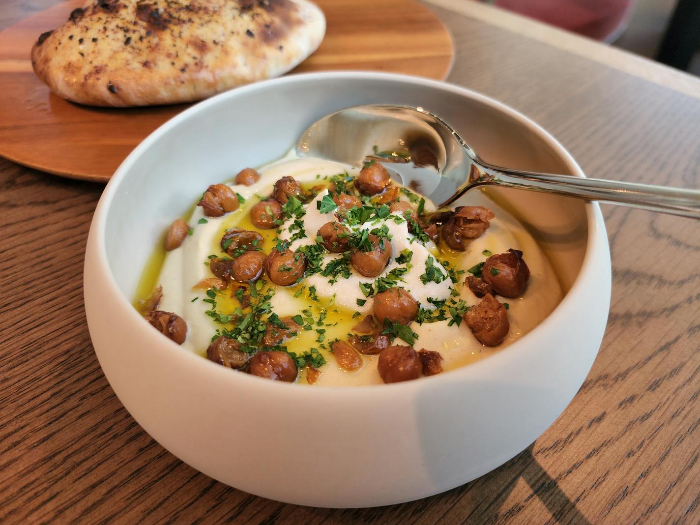 Hummus at Mara