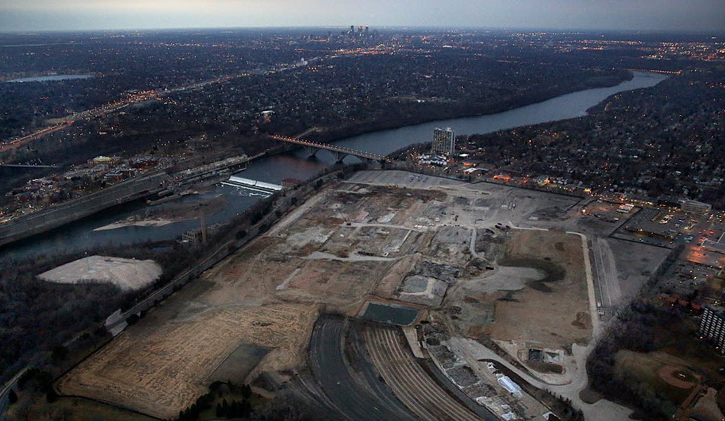 Site of the former Ford Assembly Plant in St. Paul.