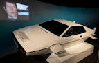 The Lotus Esprit S1 “Wet Nellie” from “The Spy Who Loved Me” at the new James Bond exhibit at Chicago's Museum of Science and Industry.