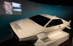 The Lotus Esprit S1 “Wet Nellie” from “The Spy Who Loved Me” at the new James Bond exhibit at Chicago's Museum of Science and Industry.
