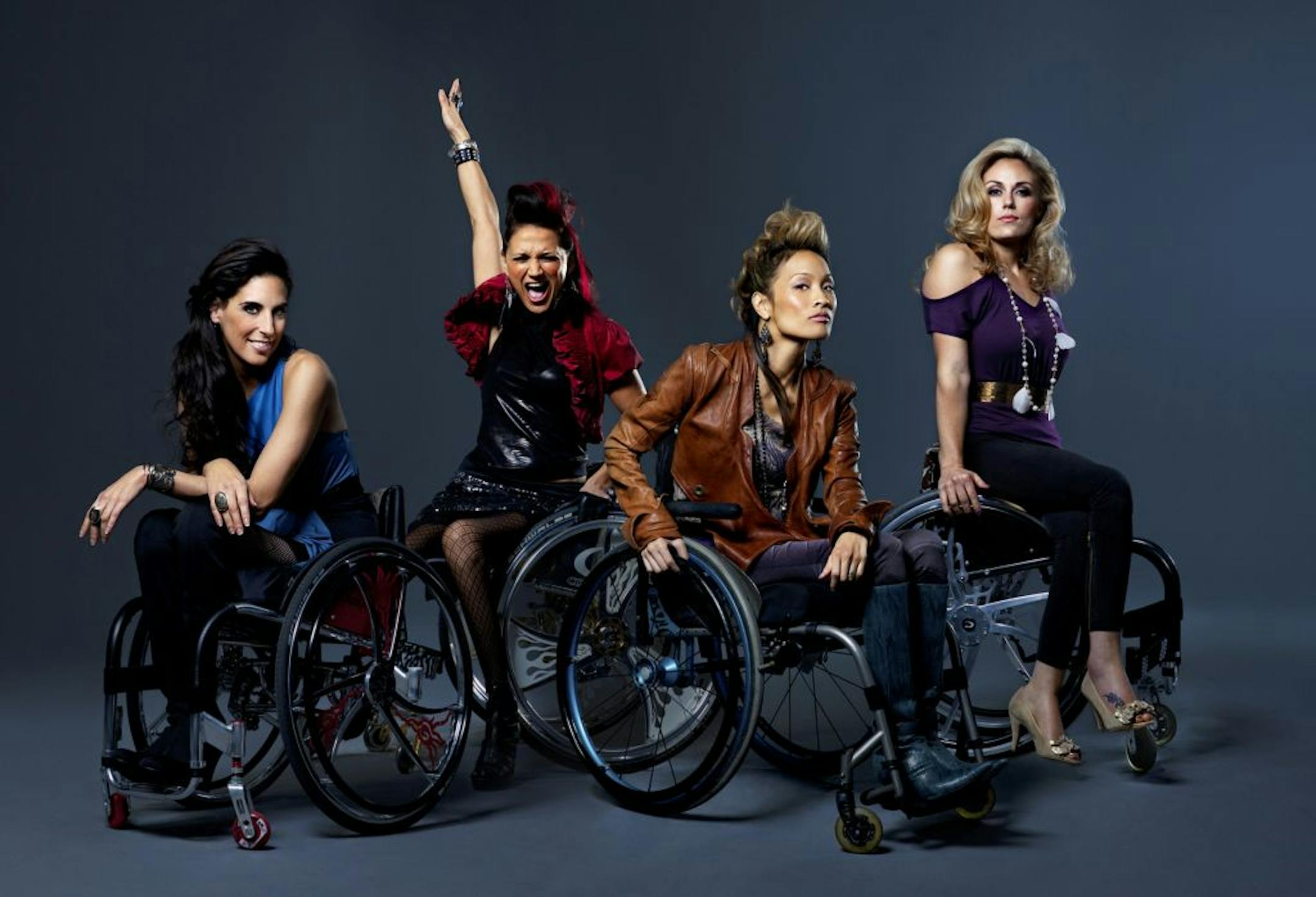 The cast of "Push Girls" on Sundance Channel.