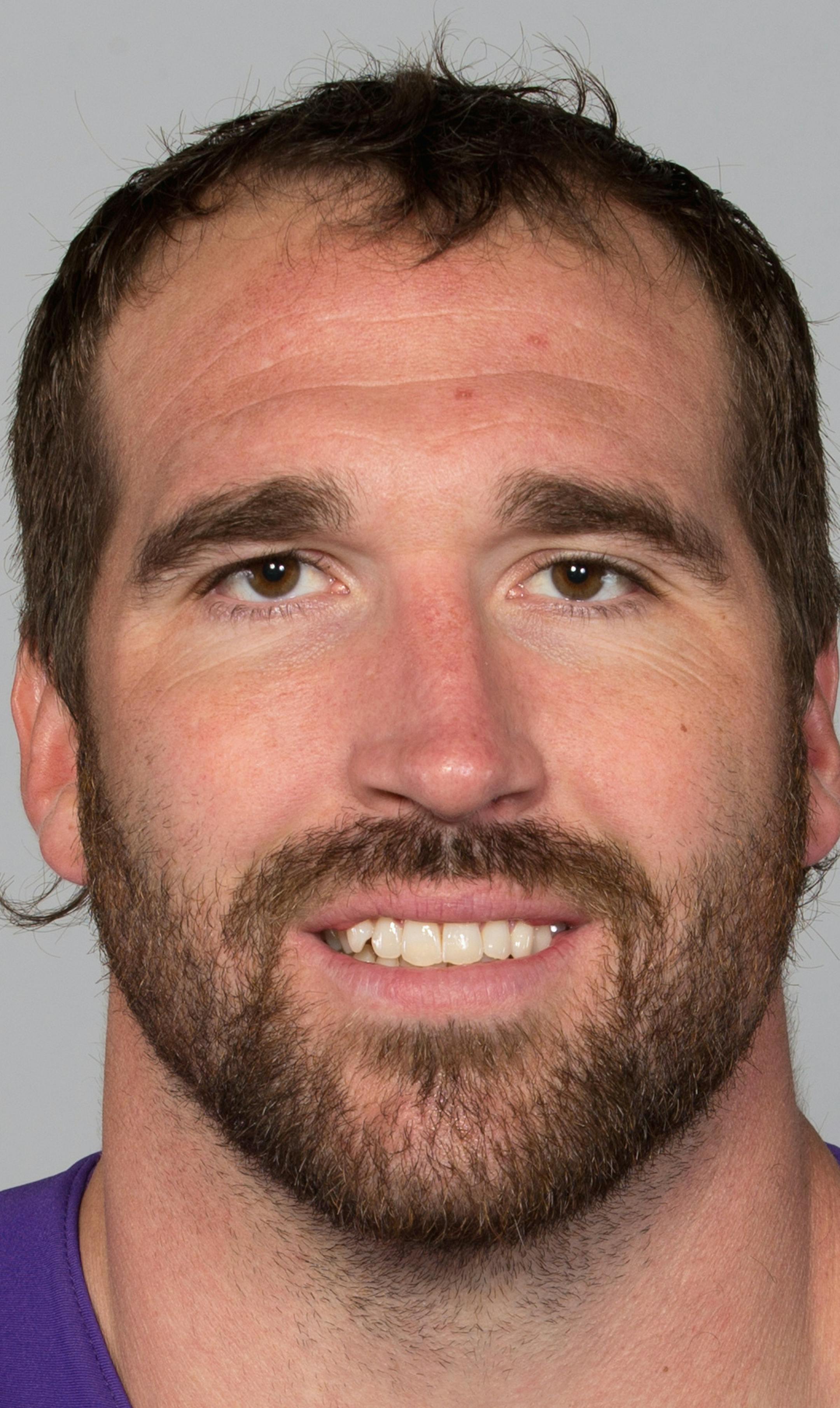 This is a 2013 photo of Jared Allen of the Minnesota Vikings NFL football team. This image reflects the Minnesota Vikings active roster as of Thursday, June 6, 2013 when this image was taken. (AP Photo) ORG XMIT: NFLHS13