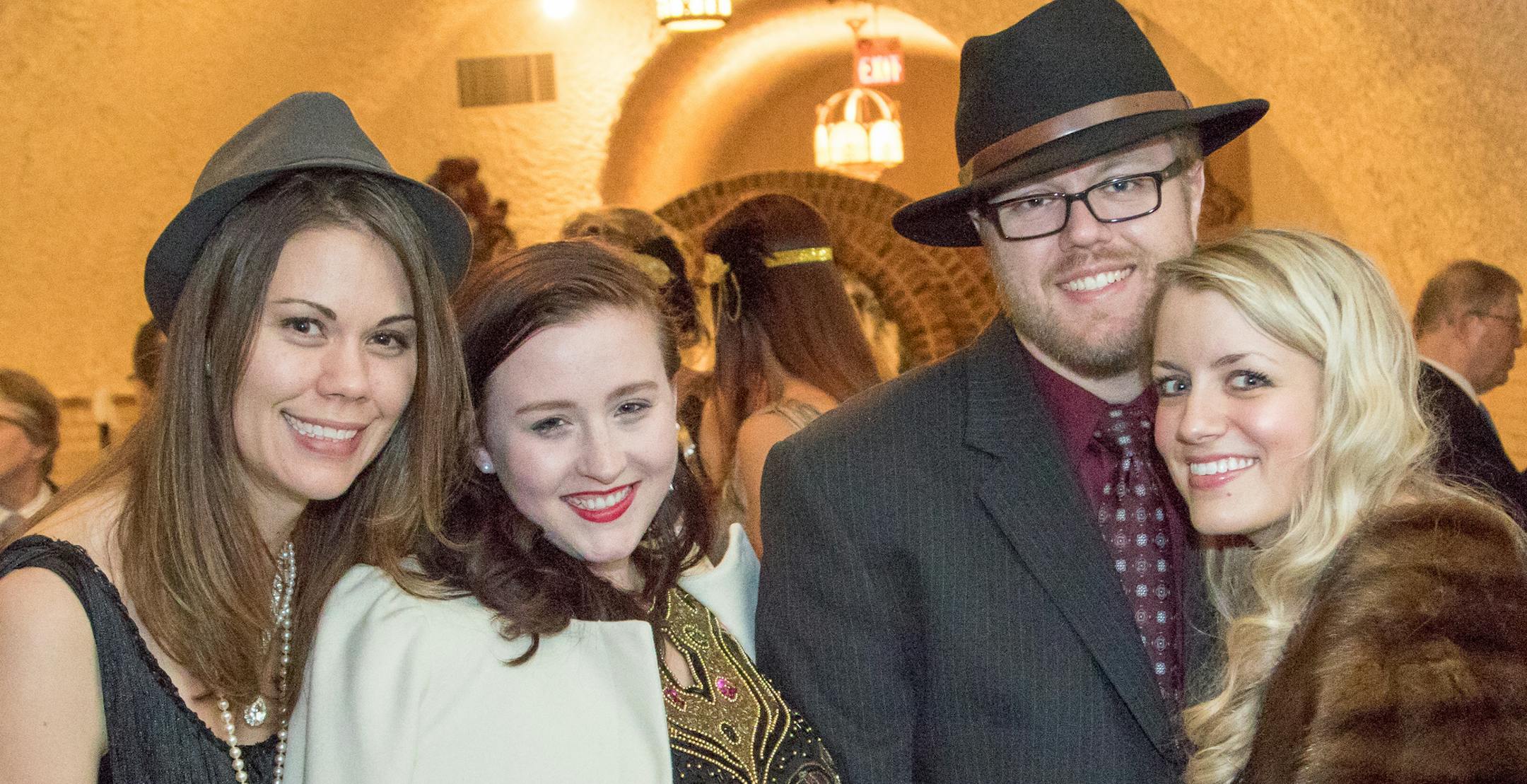 Amanda Stone, Brell Elyse, Erik Malm and Hannah Parish.