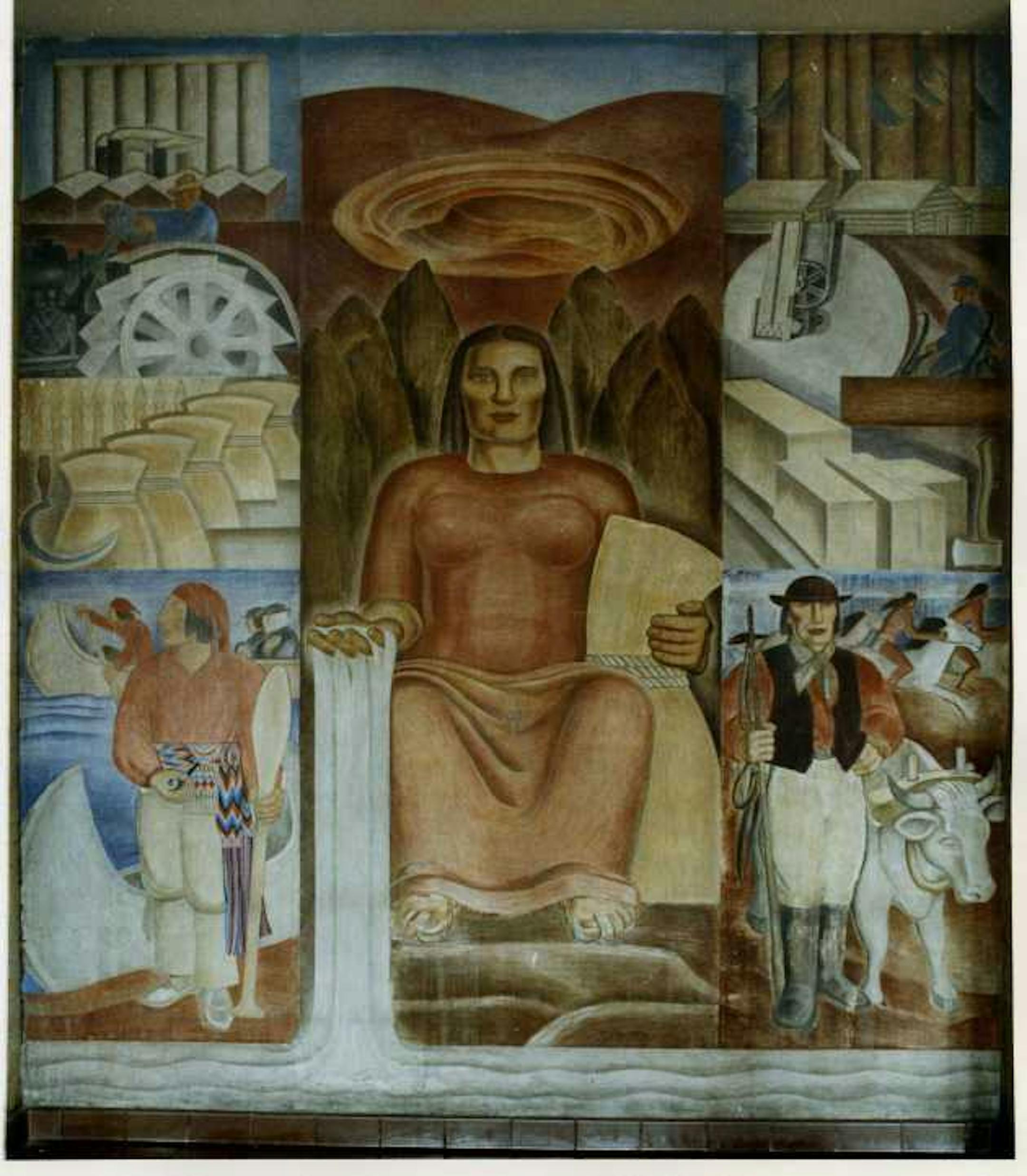 Elsa Jemne's personification of Minnesota