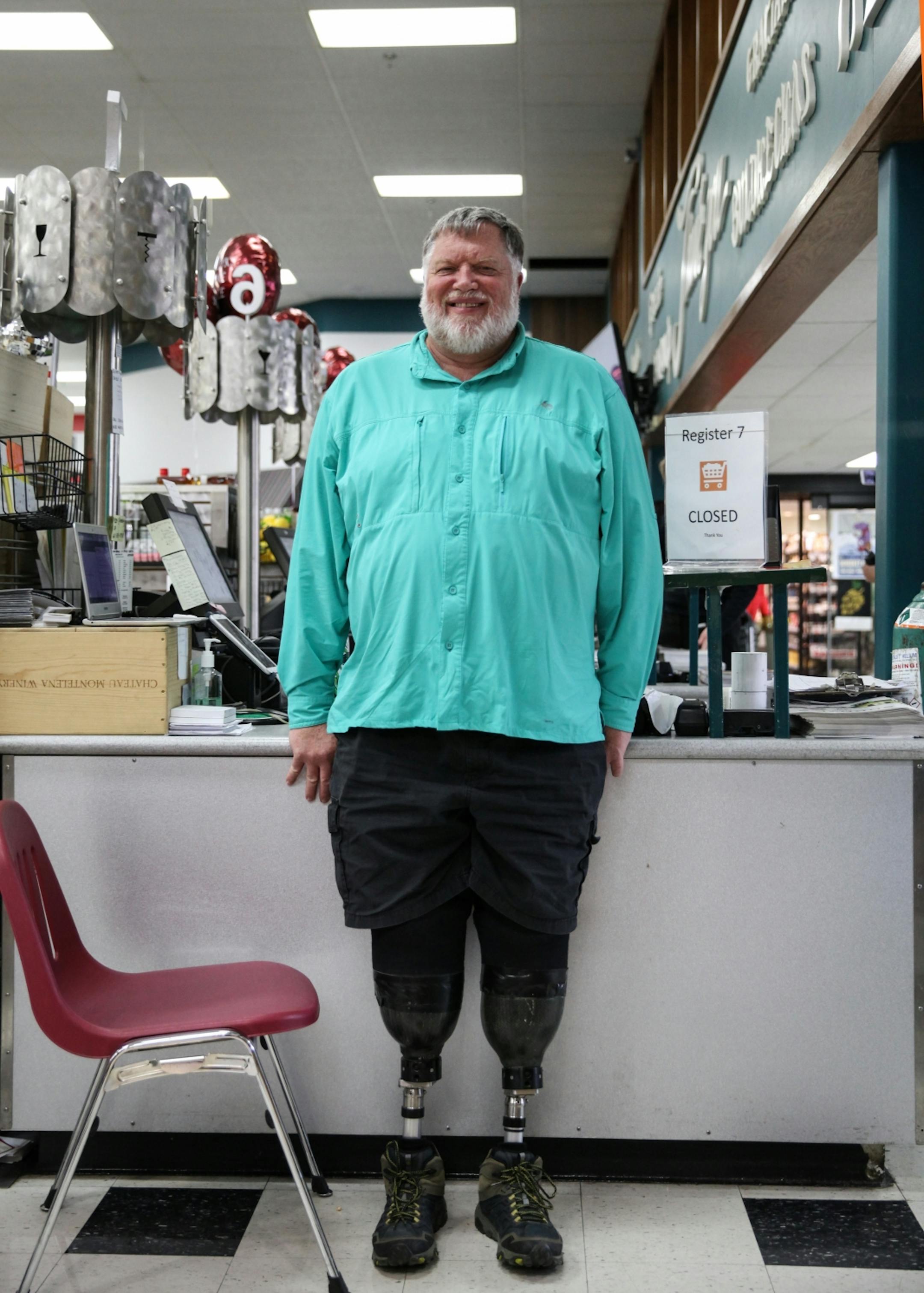 James Surdyk, 60, the owner of the Surdyk's liquor store.