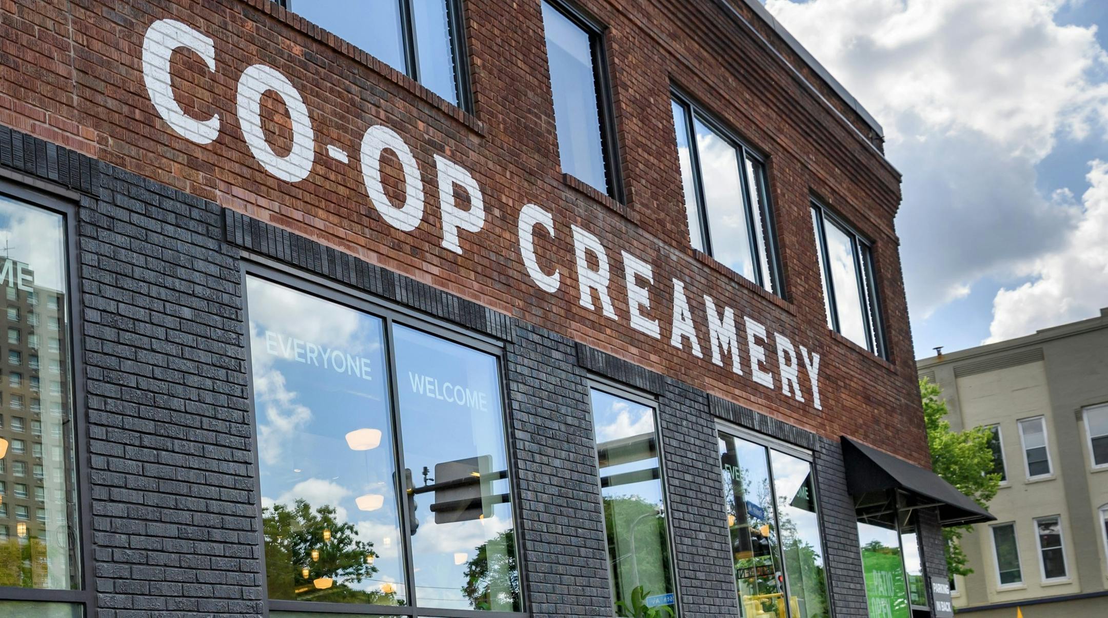 A group of Seward Co-op workers and a allied organizations walked past the Co-op Creamery to Seward Co-op offices and presented their issues to Operations Manager Nick Seeberger. ] GLEN STUBBE • glen.stubbe@startribune.com Thursday June 8, 2017 In the largest union effort to organize food coops in Twin Cities history, more than three fourths of about 290 workers employed by a Minneapolis food coop and its three facilities have signed cards asking to be recognized as a union. They held a march an