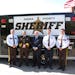 Mobile Crime Unit, Anoka County Sheriff's Office: Chief Deputy Tom Wells, Sheriff James Stuart, Bill Snoke, Jeff Czyson (both from Allina Health) and 