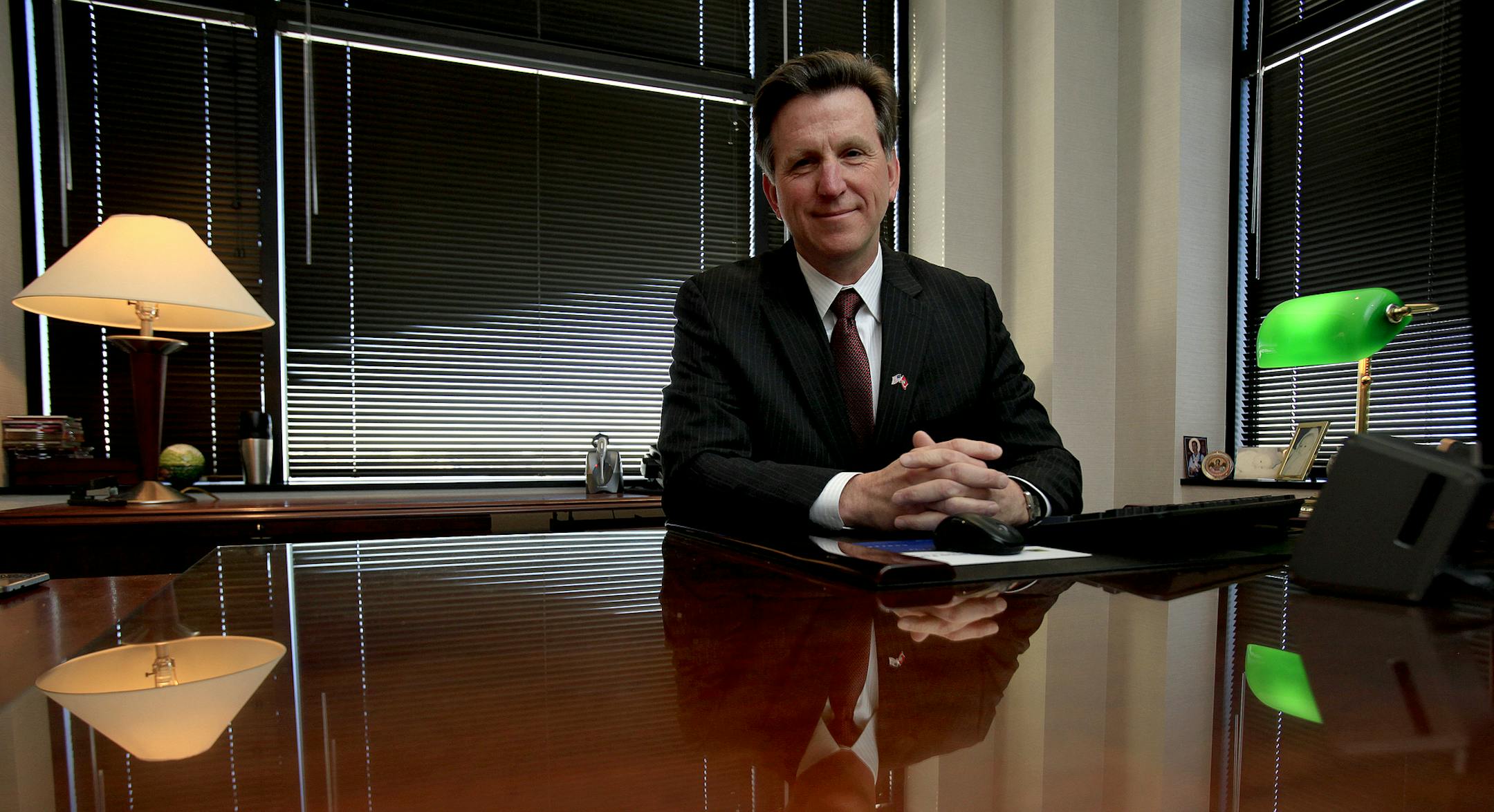 Bob Fafinski, CEO/President of Fafinski Mark & Johnson in his Eden Praire, MN office on February 20, 2013. ] JOELKOYAMA‚Ä¢joel.koyama@startribune.com Commercial law firm Fafinski Mark & Johnson offers downtown-caliber services at a lower cost under the model CEO/president Bob Fafinski and his co-founders established when they left a big firm to start their own. An unusual niche in aviation, which dates to Fafinski representing Sun Country early in his career, has given the firm