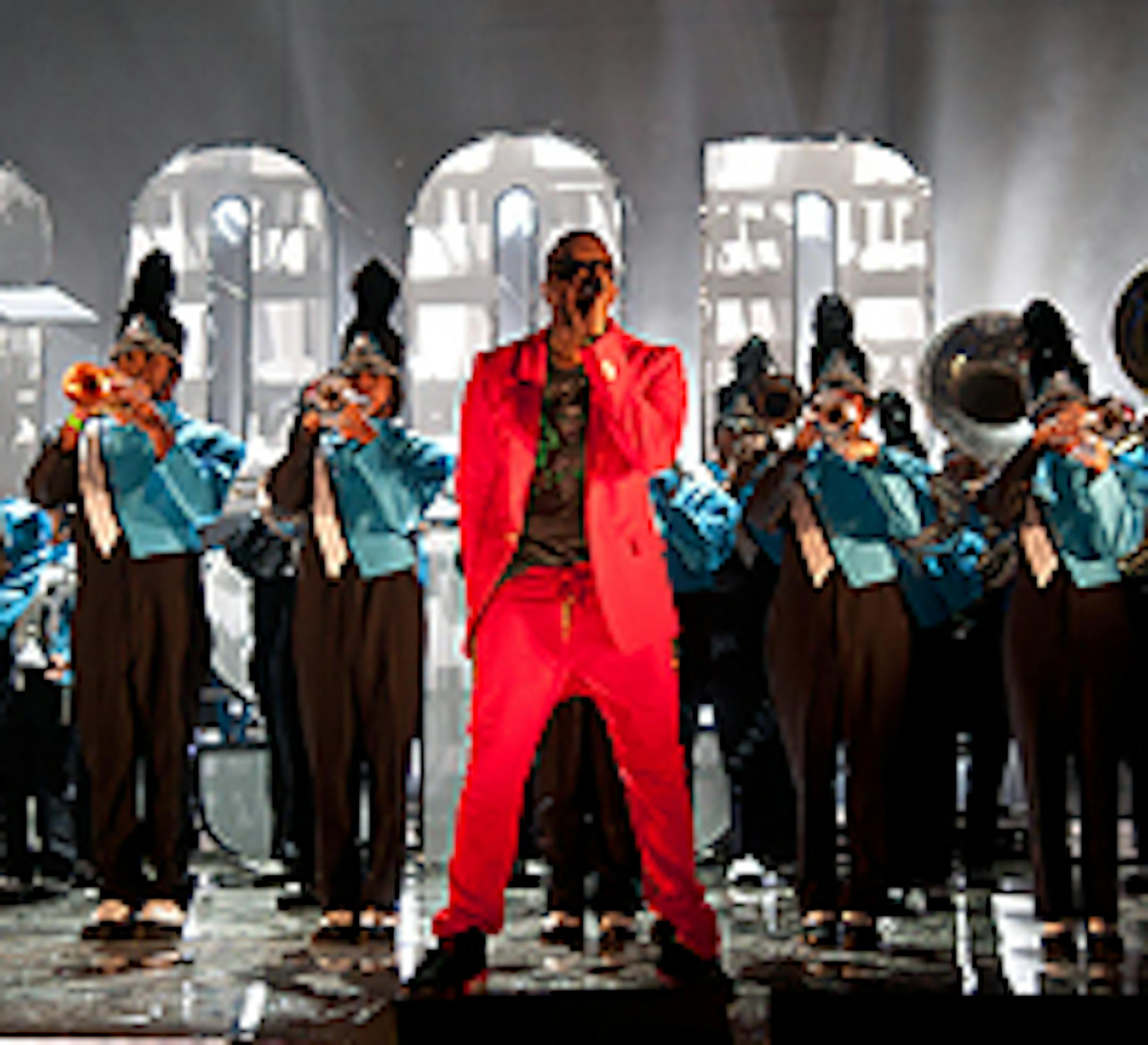 Kanye West performs in Austin, TX