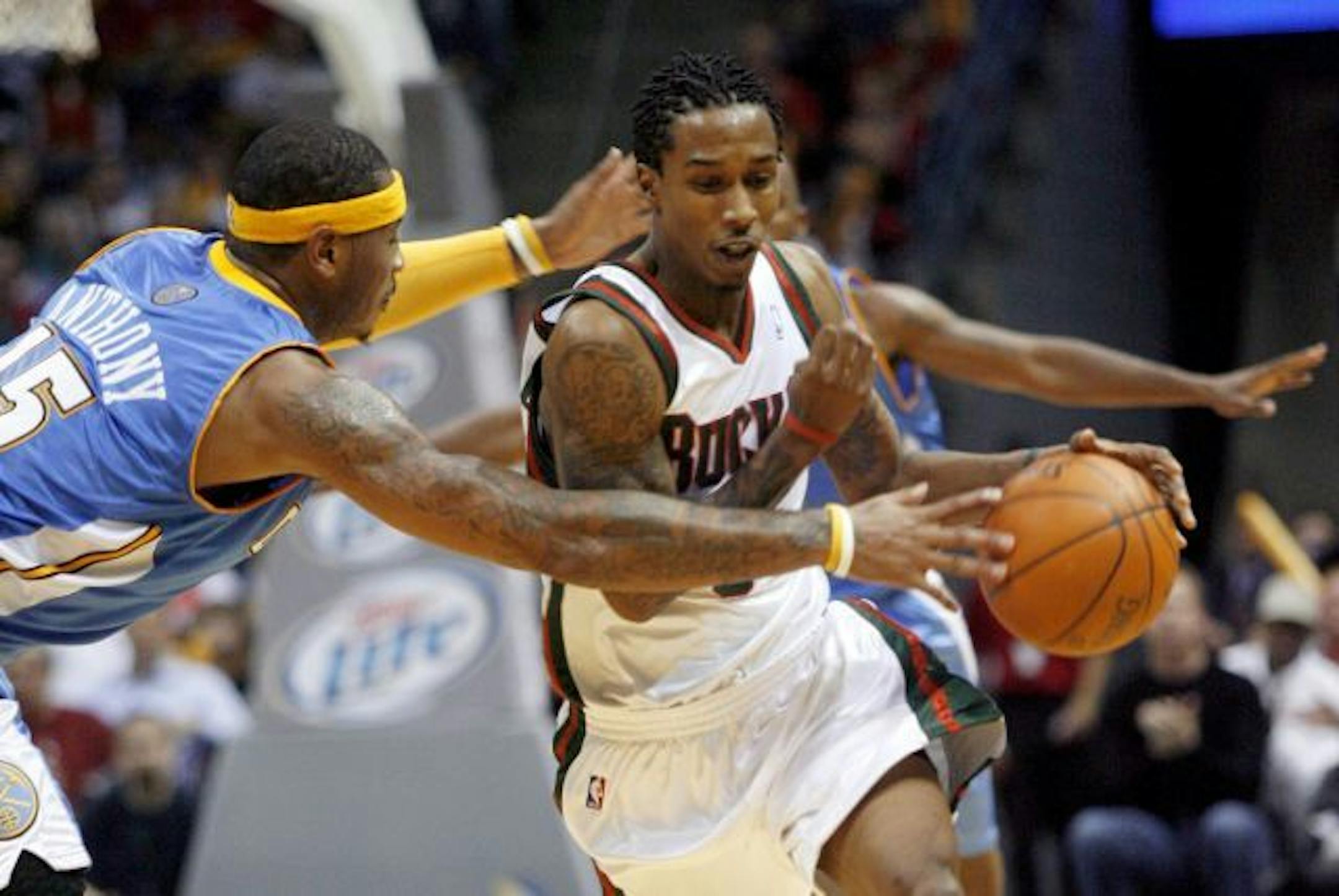 Milwaukee Bucks' Brandon Jennings