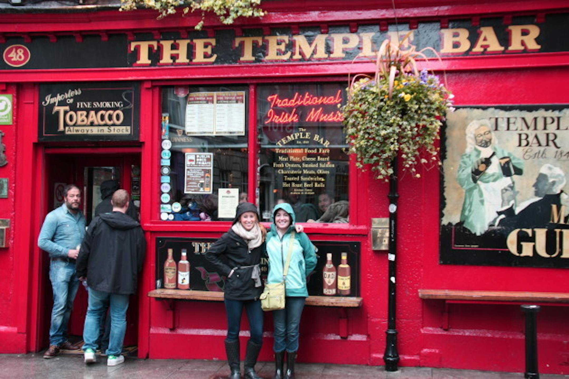 The Temple Bar in Dublin!