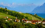 Astonishing natural beauty surrounds the Lake Geneva Region of Switzerland. (Joanne and Tony DiBona) ORG XMIT: 1209822