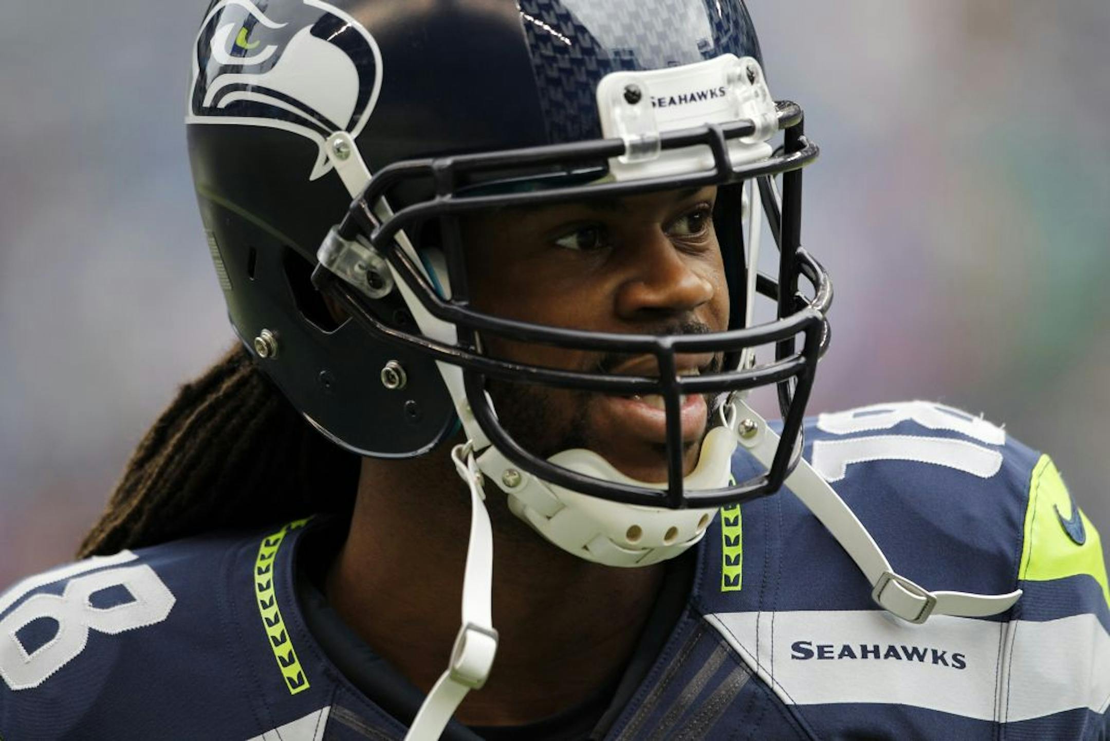 Seahawks wide receiver Sidney Rice