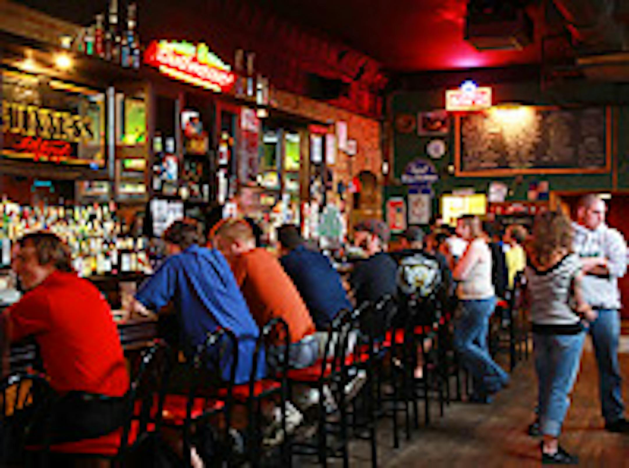 Triple Rock's side bar.