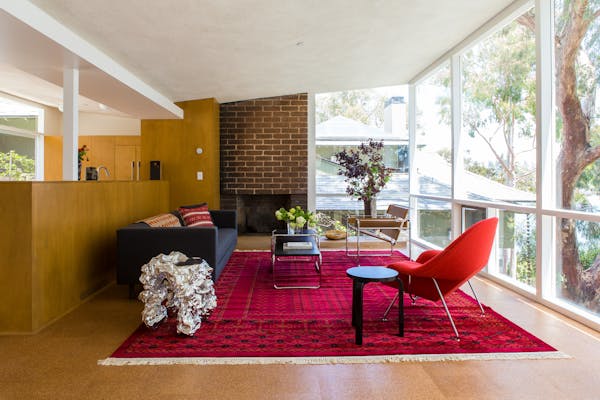 Midcentury modern home painstakingly rebuilt after fire: 'I love my house now more'