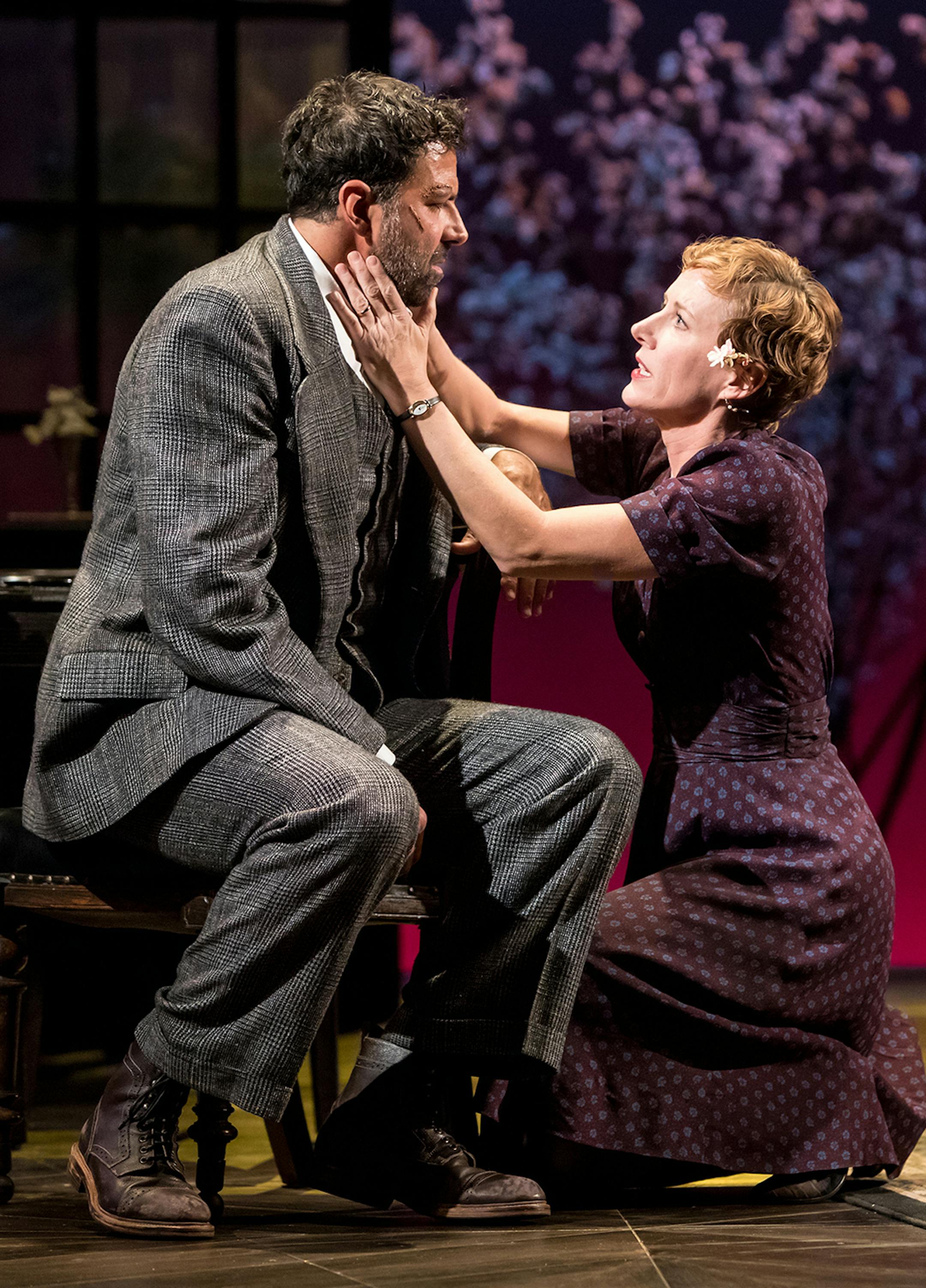 DAN NORMAN
Elijah Alexander and Sarah Agnew in the Guthrie Theater and Berkeley Repertory Theatre co-production of "Watch on the Rhine" by Lillian Hellman.