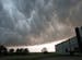 Severe storm clouds move across the northwest edge of Davenport, Iowa on Friday, May 24, 2024. Several tornadoes were reported in Iowa and Illinois as