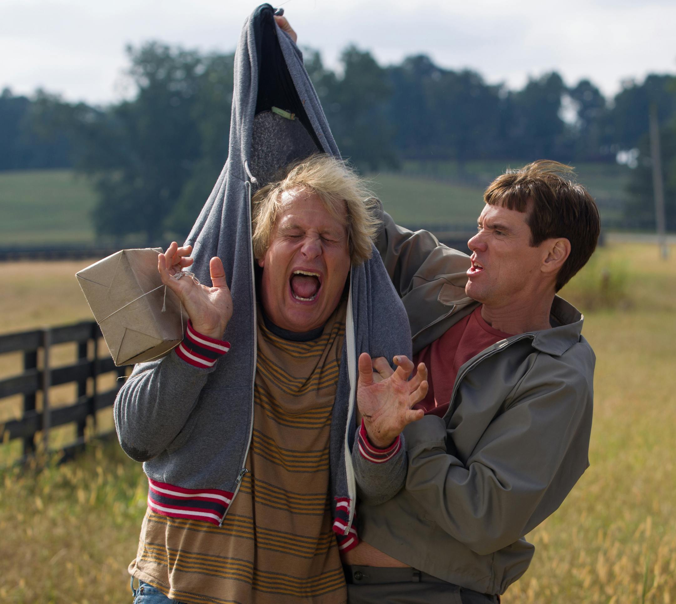 Jeff Daniels and Jim Carrey in "Dumb and Dumber To"