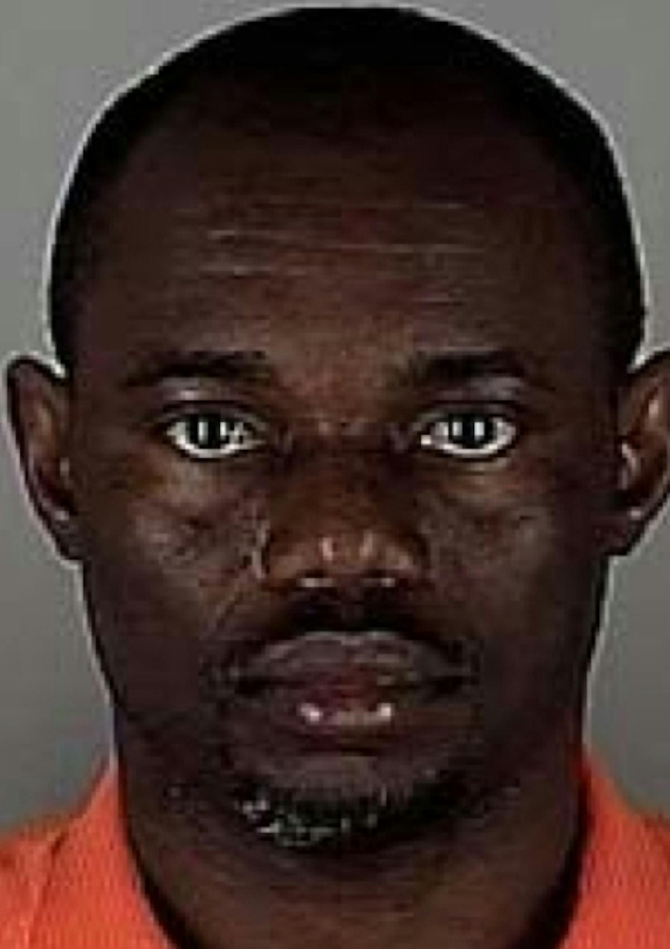 This April 14, 2015, booking photo provided by the Hennepin County Sheriff's Office shows Pierre Barlee Collins, who is charged with second-degree murder in the death of his son, Barway. A criminal complaint cited cell phone location data that police said places him, on the day the boy disappeared, near the spot in the river where the fourth-grader's body was found. (Hennepin County Sheriff's Office via AP)