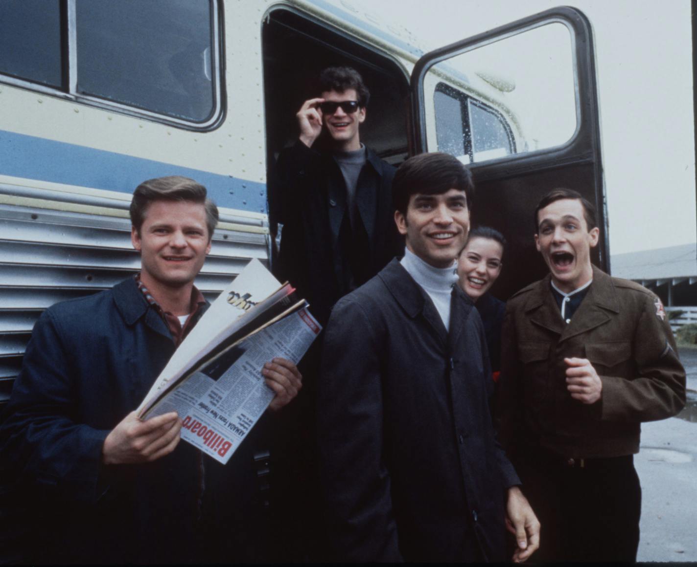 From left: Steve Zahn, Tom Everett Scott, Jonathon Schaech, Liv Tyler, and Ethan Embry in the 1996 movie "That Thing You Do."