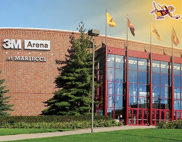 The University of Minnesota released artist renderings of what the exterior of the newly named ‘3M Arena at Mariucci’ could look like.