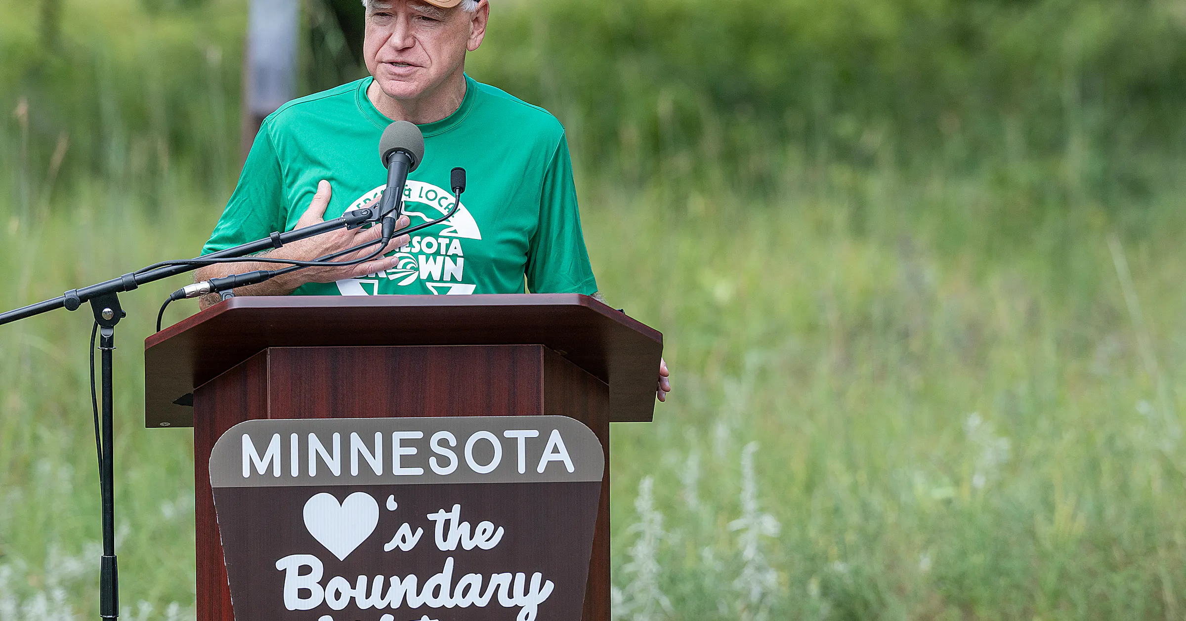 Walz officially brings Boundary Waters mining fight to the state level