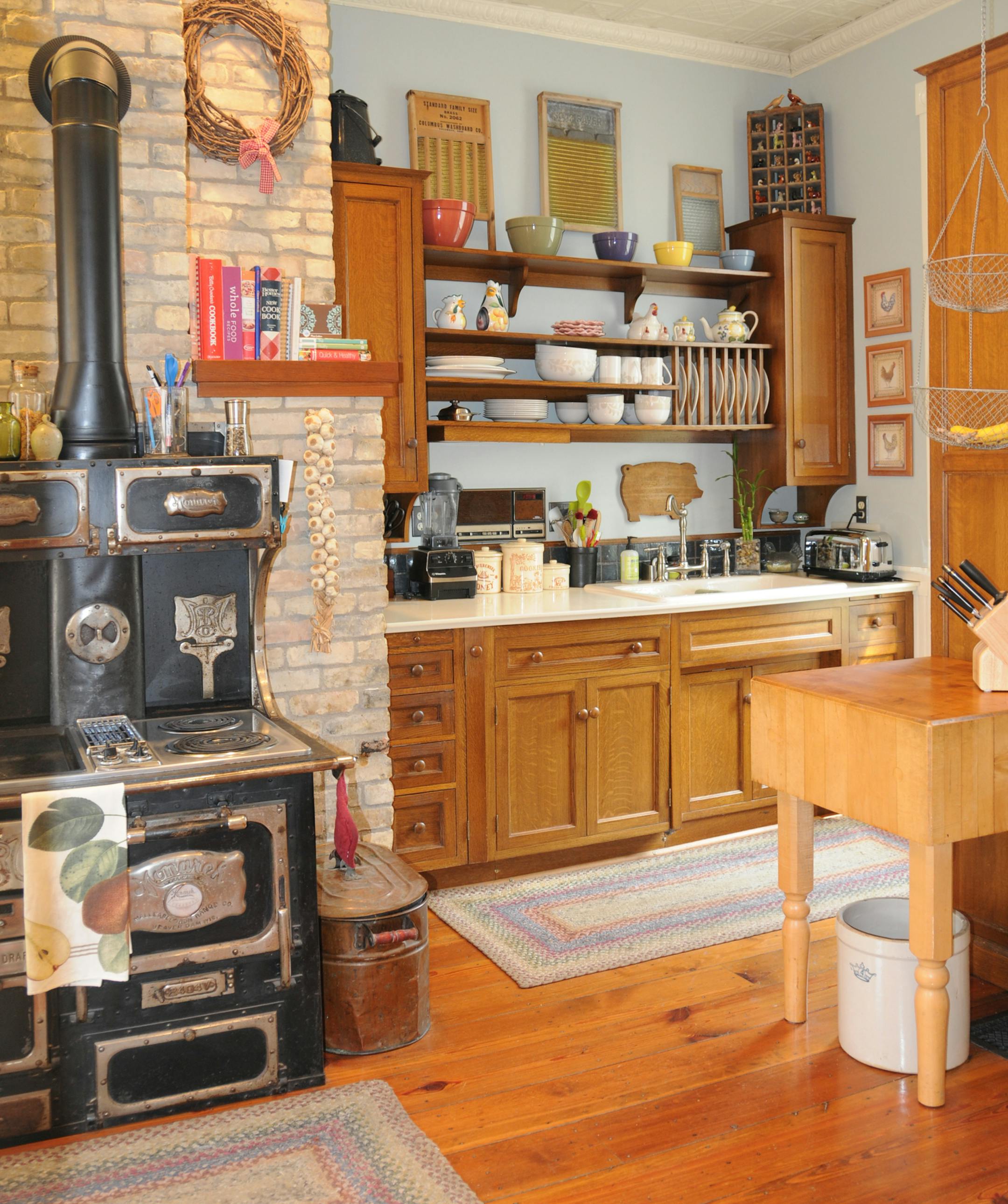 Kitchen, Victorian home in St. Anthony Park