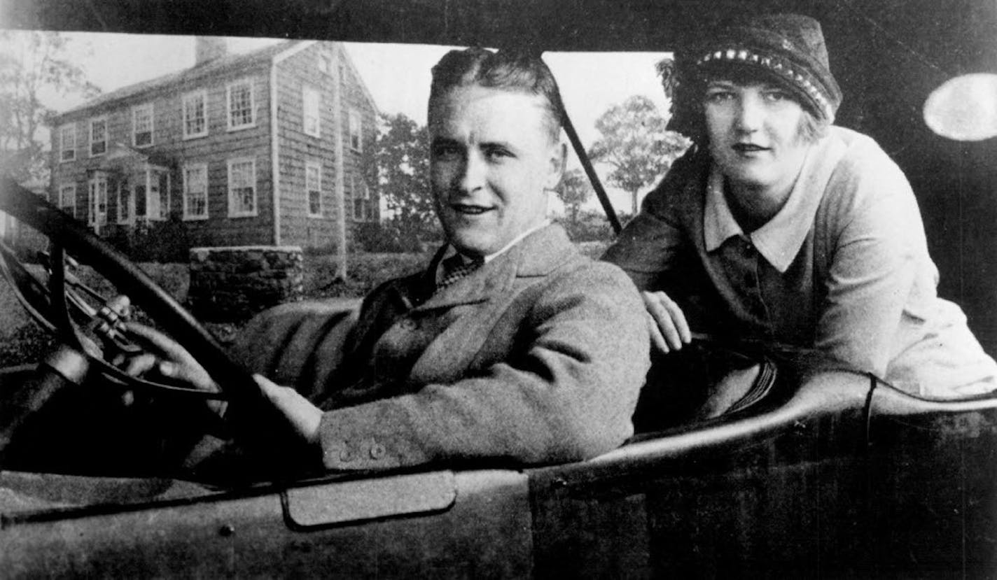 F. Scott and Zelda Fitzgerald on their honeymoon. INVENTED LIVES: F. Scott and Zelda Fitzgerald by James R. Mellow will be published by Houghton Mifflin Company on October 29, 1984. ($22.50) Princeton University Library