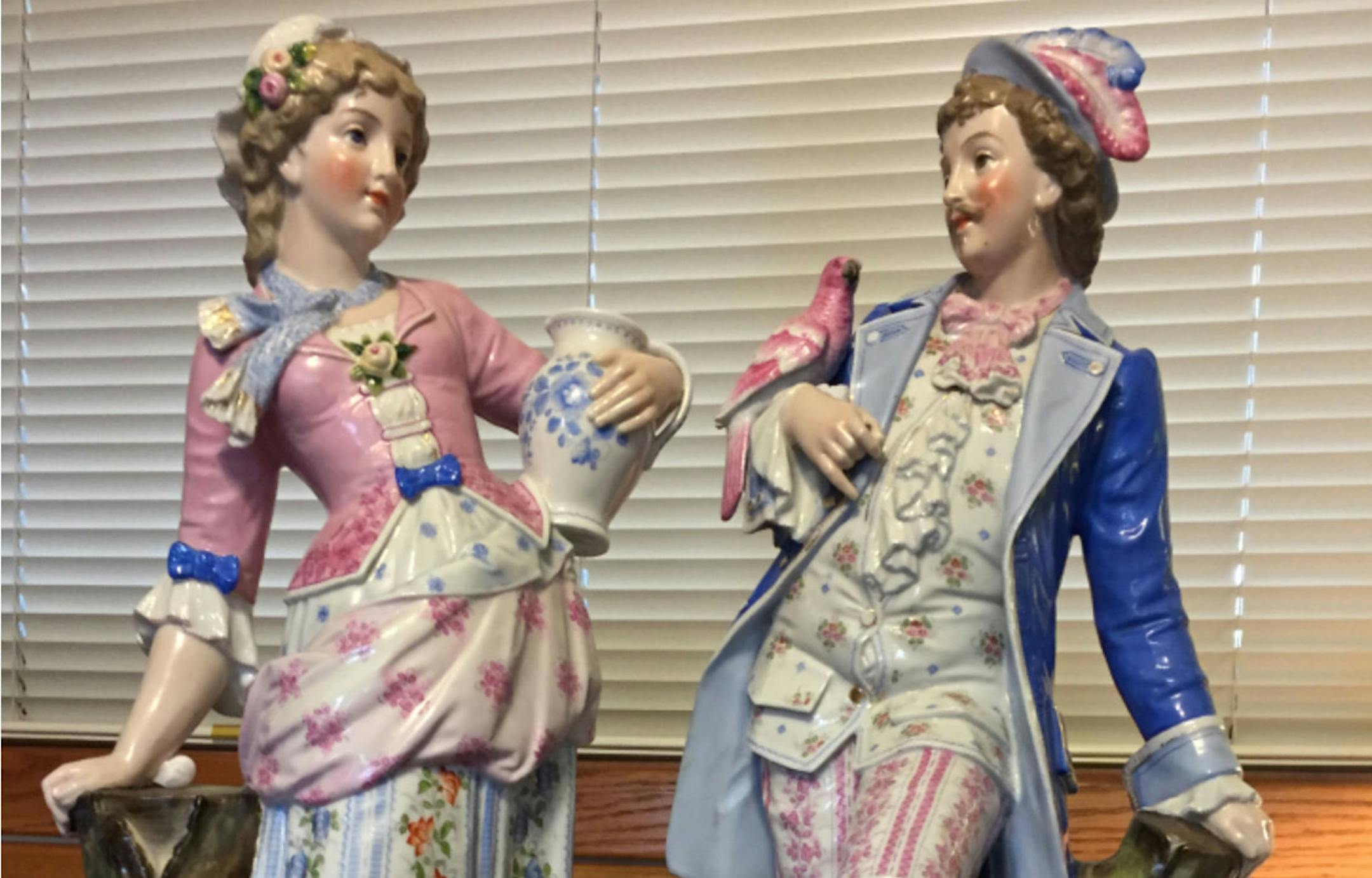 They are old, big and attractive, but are they Meissen?