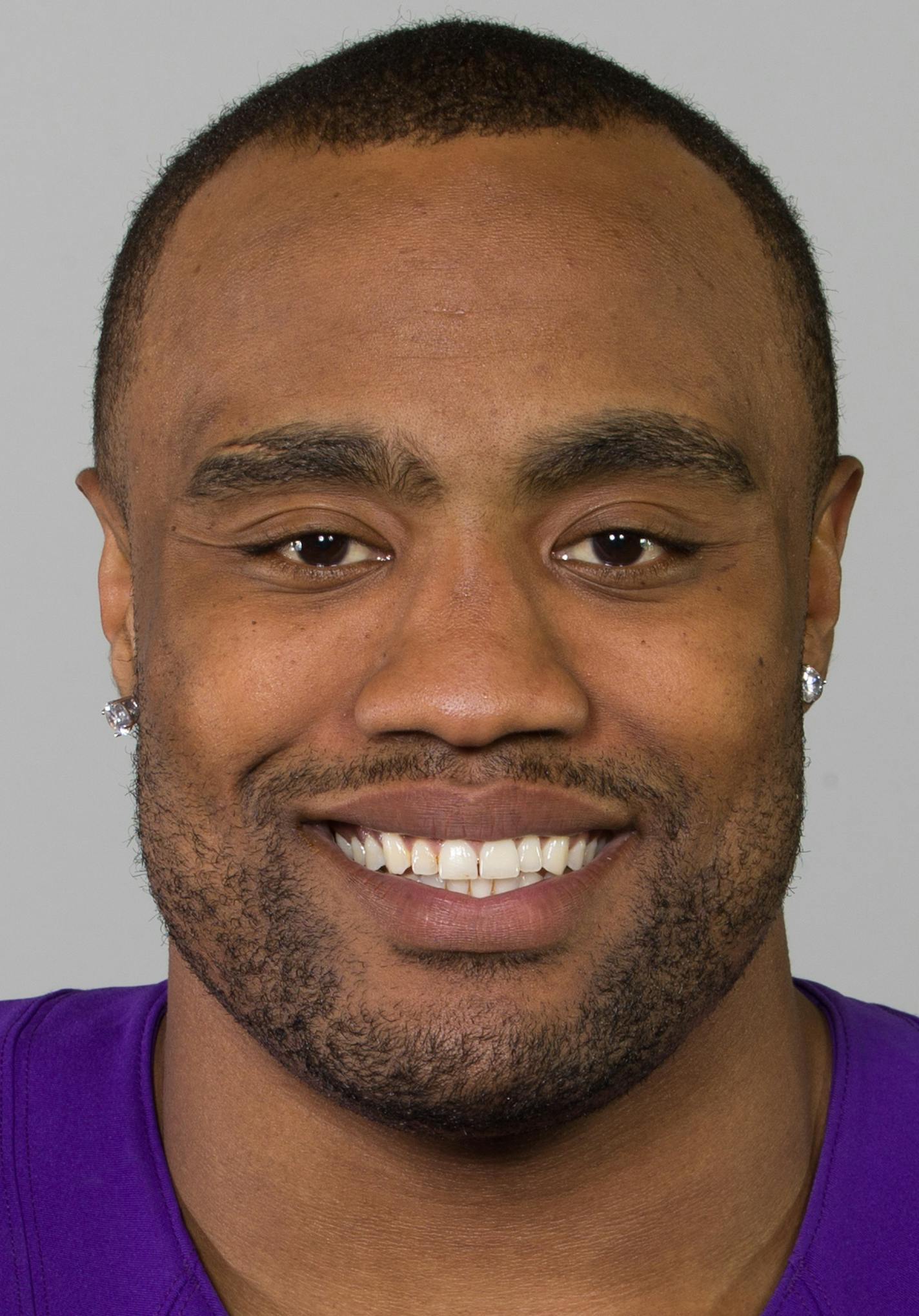 This is a photo of Everson Griffen of the Minnesota Vikings NFL football team. This image reflects the Minnesota Vikings active roster as of Monday, July 6, 2015. (AP Photo) ORG XMIT: NFLHS15