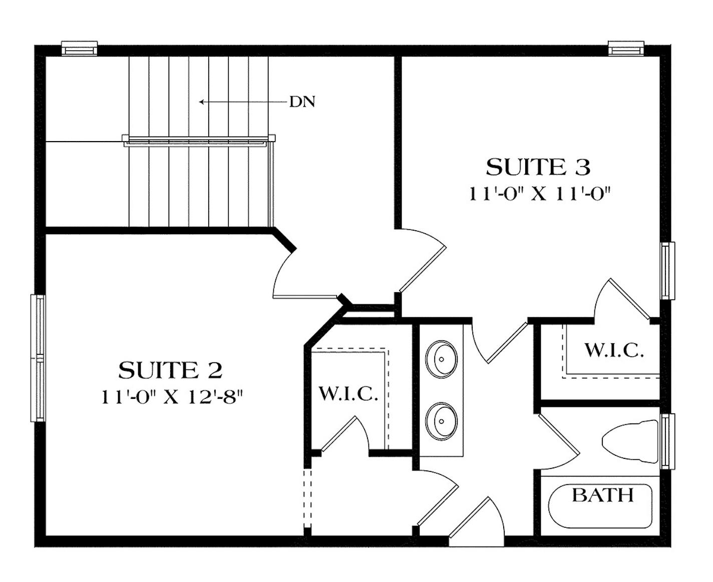 Small bungalow lives large (plan111316)