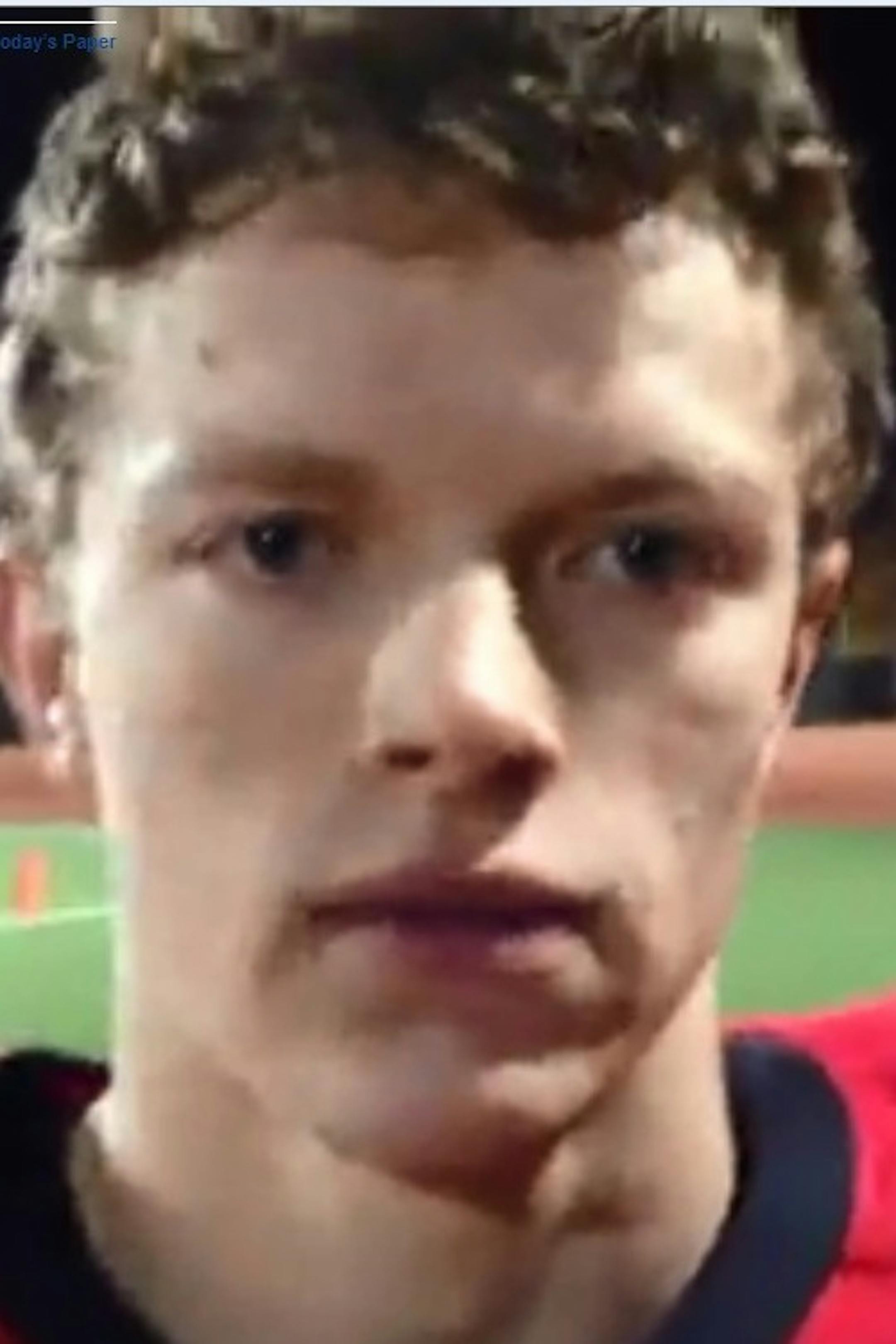 David Ponath, St. Croix Lutheran, sr., 2013-14