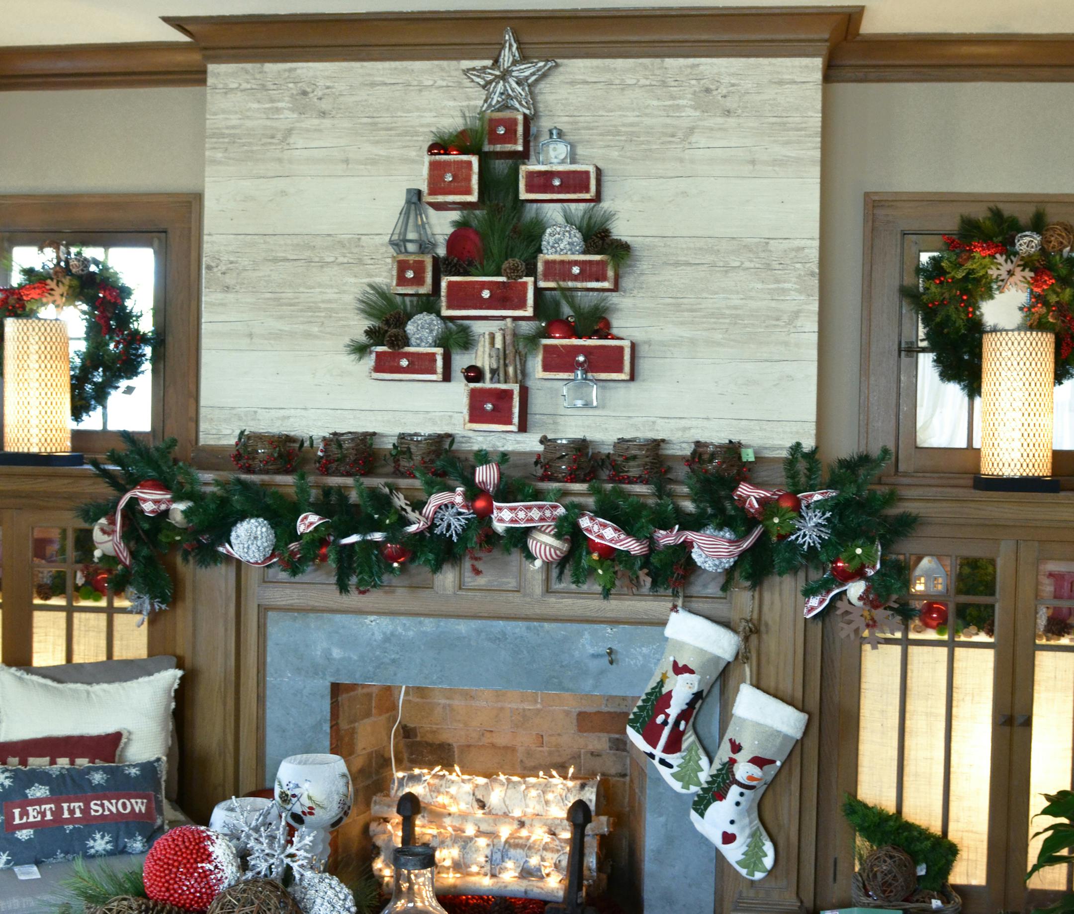 The Bachman's Holiday Ideas House is a festive mix of new, handcrafted and vintage furnishings and accessories, open for tours through Dec. 13. Provided.